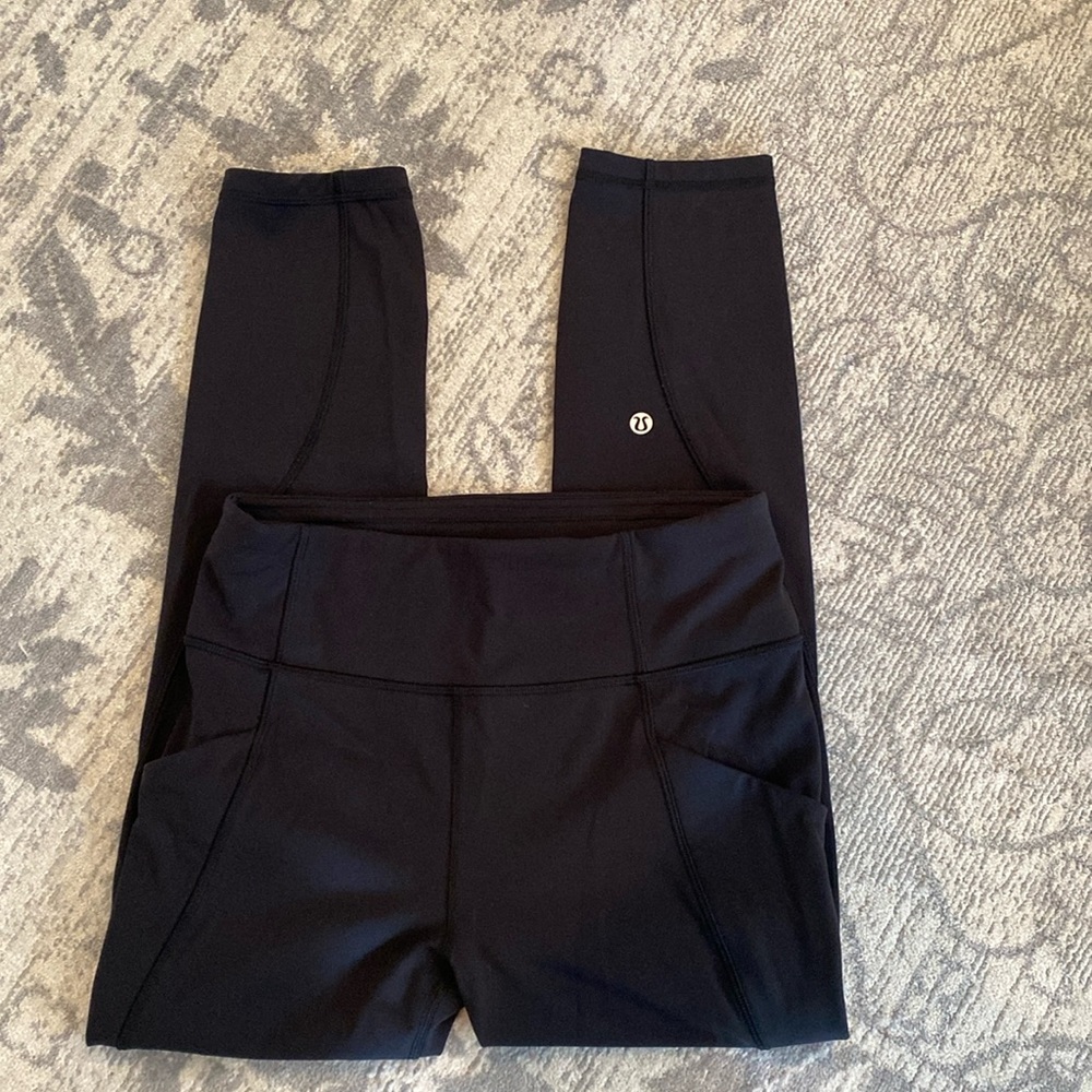 Lululemon Time To Sweat Crop 23" Size 6